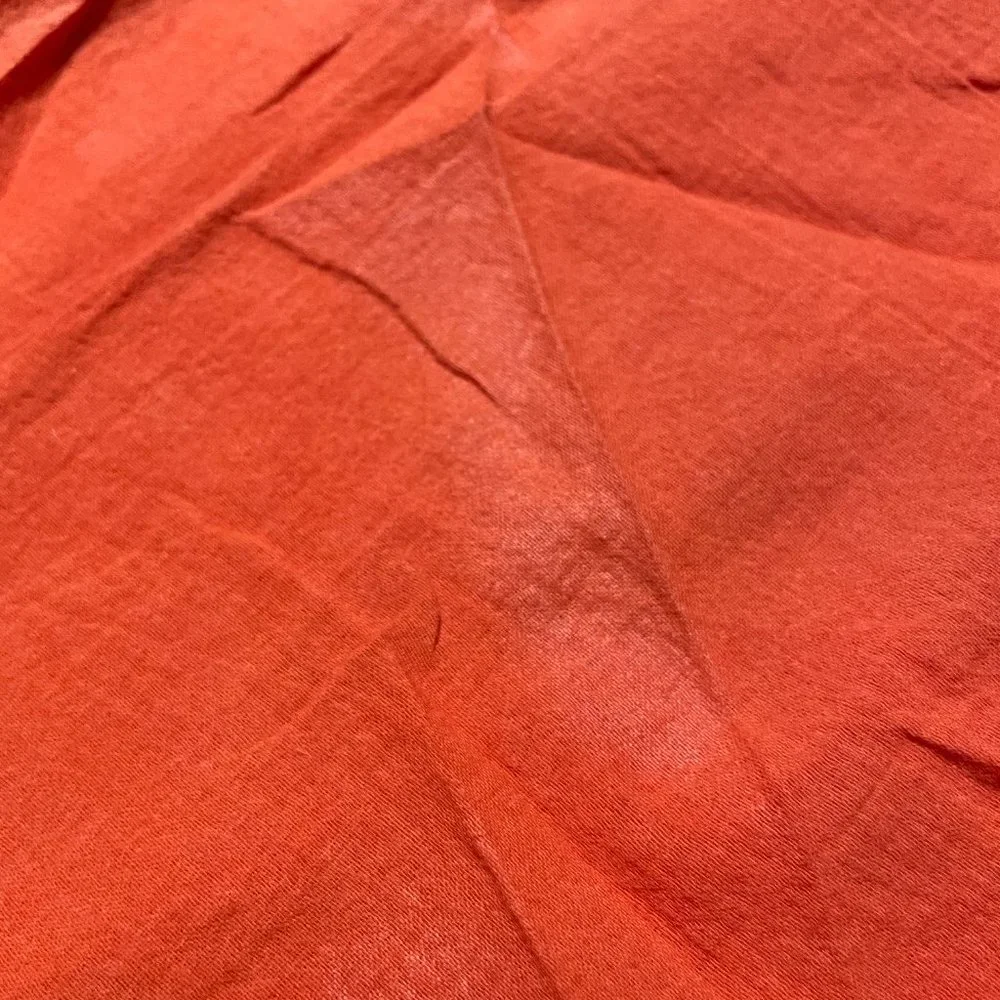 AISH Anara Tarun Dress O/S orange FLAWED missing belt - a couple marks